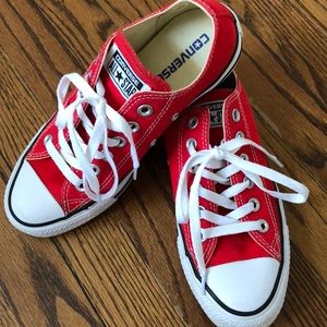 Red converse